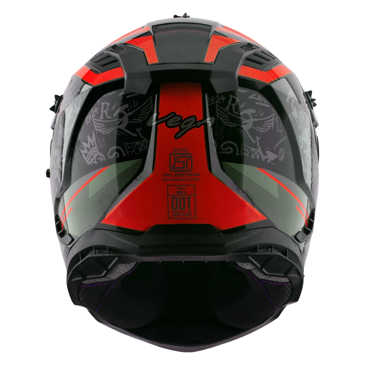 VEGA DIRT X TRIAL HELMET
