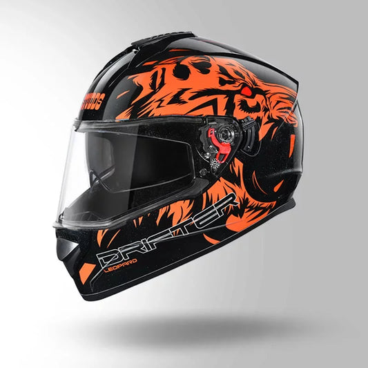 DRIFTER D2 LEOPARD DECOR BLACK & ORANGE