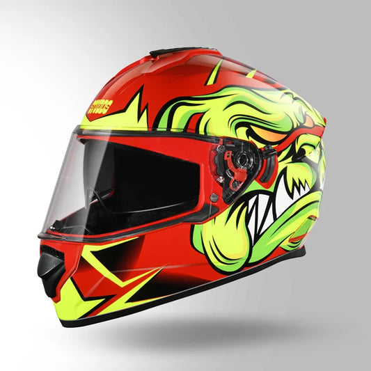 DRIFTER D1 DECOR RED & YELLOW