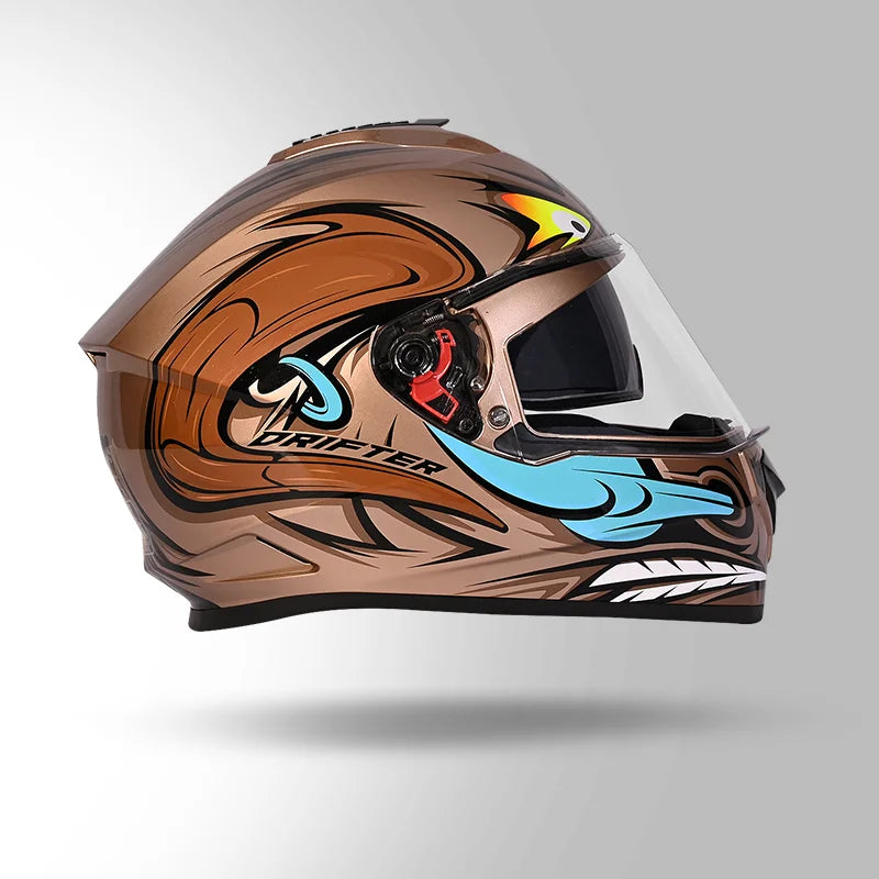 DRIFTER D4 TAURUS DECOR BROWN & GOLDEN GLOSSY