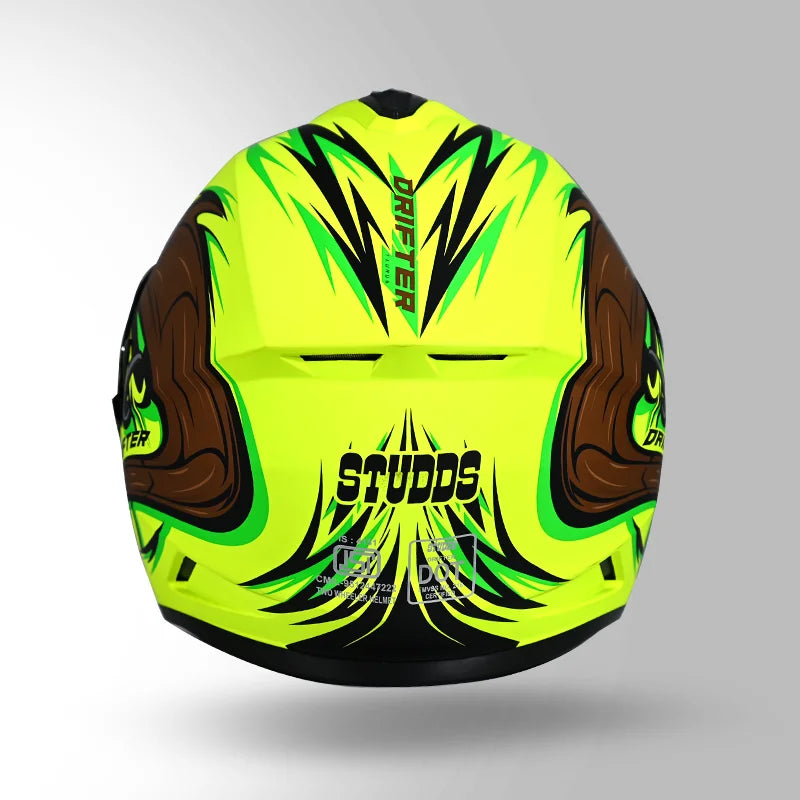 DRIFTER D4 TAURUS DECOR MATT YELLOW & GOLDEN