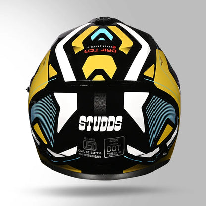 DRIFTER D5 FIKER DECOR MATT BLACK & GOLDEN