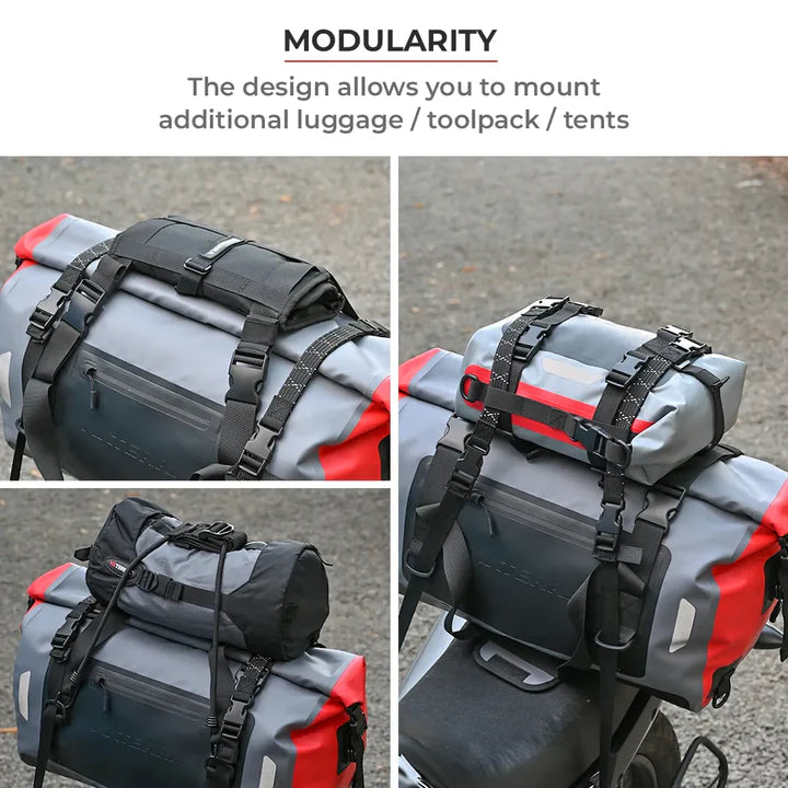 ViaTerra DryBag 55L - 100% Waterproof Motorcycle Tailbag (Universal)