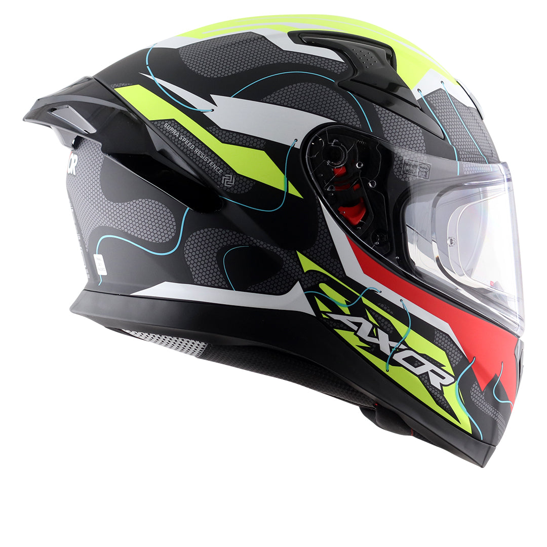 Apex Dynamo Helmet DULL BLACK NEON YELLOW