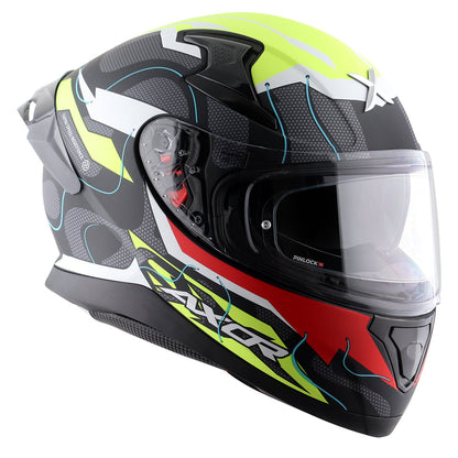 Apex Dynamo Helmet DULL BLACK NEON YELLOW