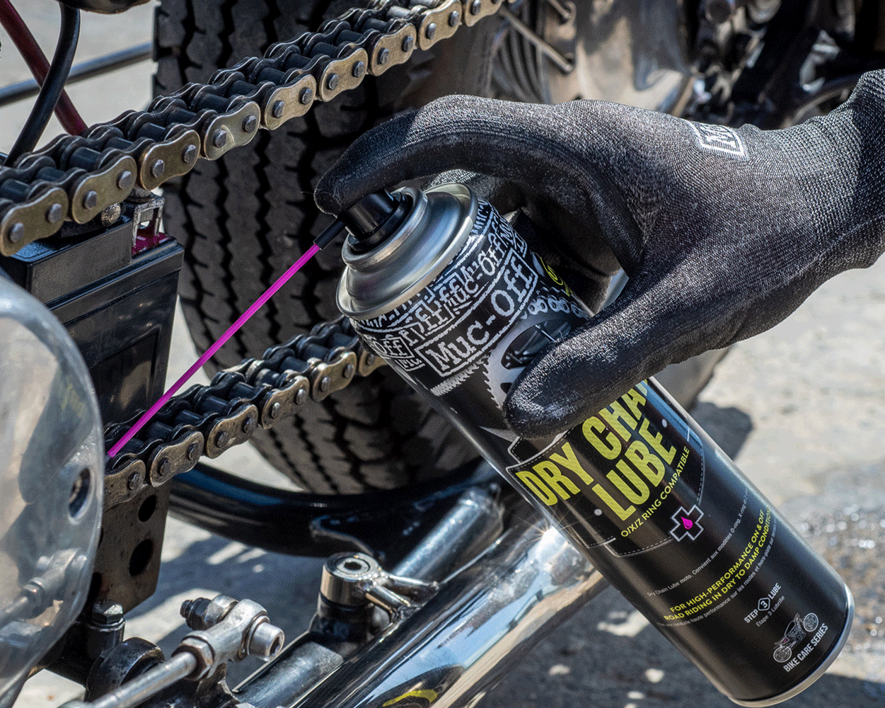 Muc Off Motorcycle Dry Chain Lube 400ml