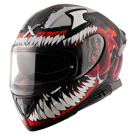 Apex Marvel Venom Helmet Dull Black Red