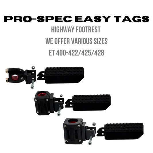 PRO-SPEC FOOTPEGS ET400-422/425/428
