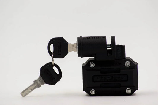 PRO-SPEC ET 480-PC BM- Easy Tag Helmet Lock With Base Mount