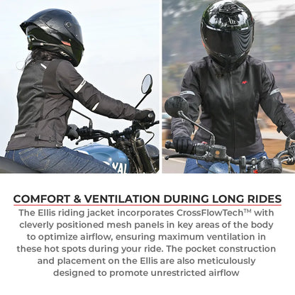 ELLIS – WOMEN'S STREET MESH RIDING JACKET