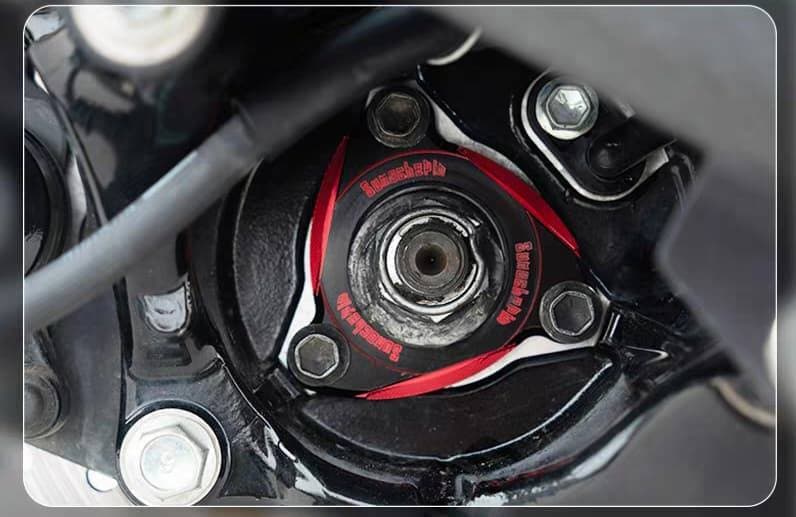 YAMAHA AEROX ACCESSORIES AEROX CNC ARM AXLE WHEEL HUB BEARING HOLDER