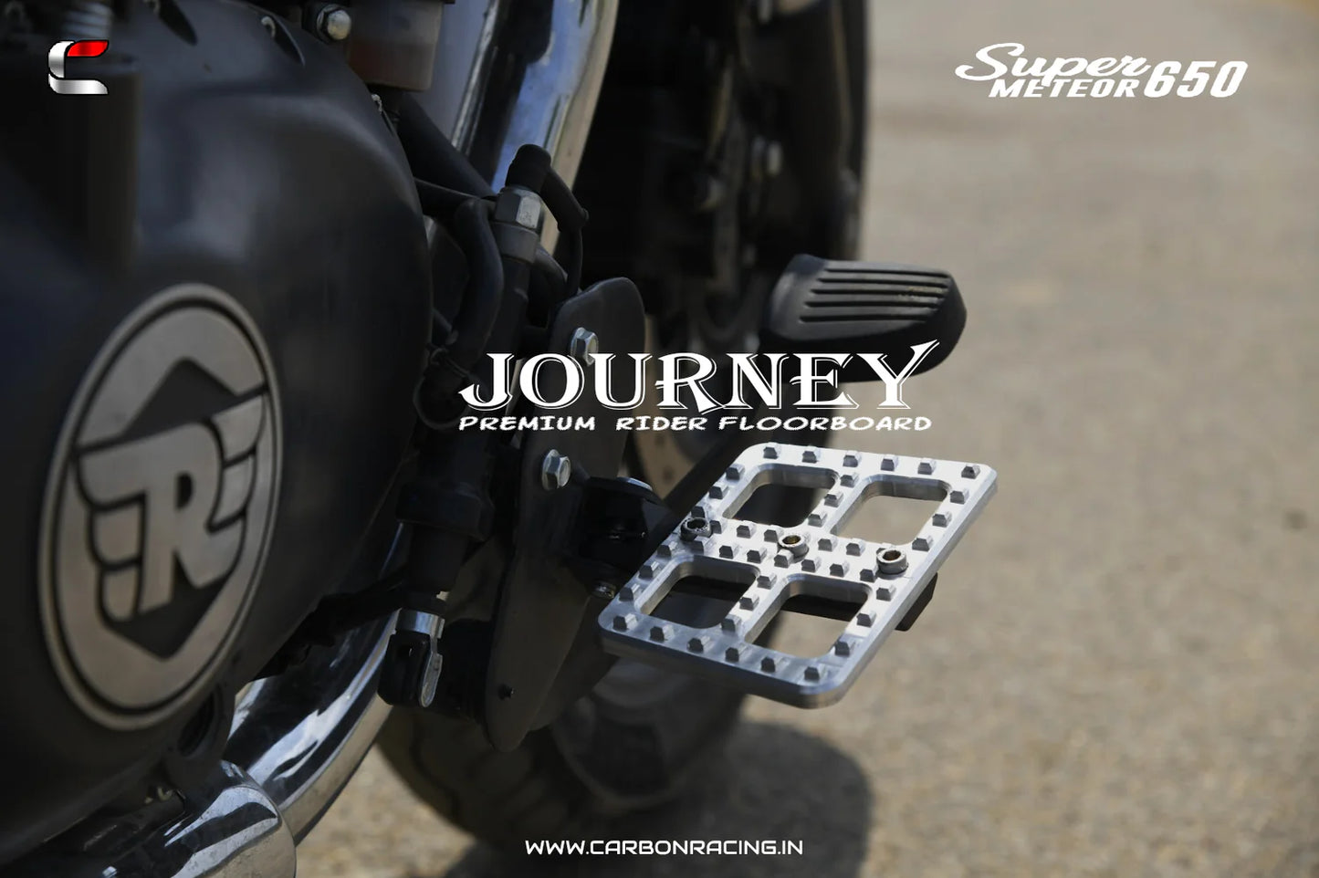 "JOURNEY" Premium Aluminium Floorboard - Super Meteor 650