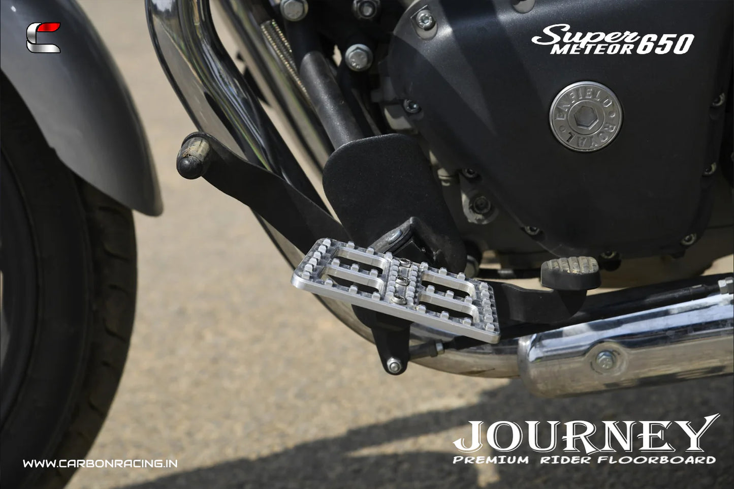 "JOURNEY" Premium Aluminium Floorboard - Super Meteor 650