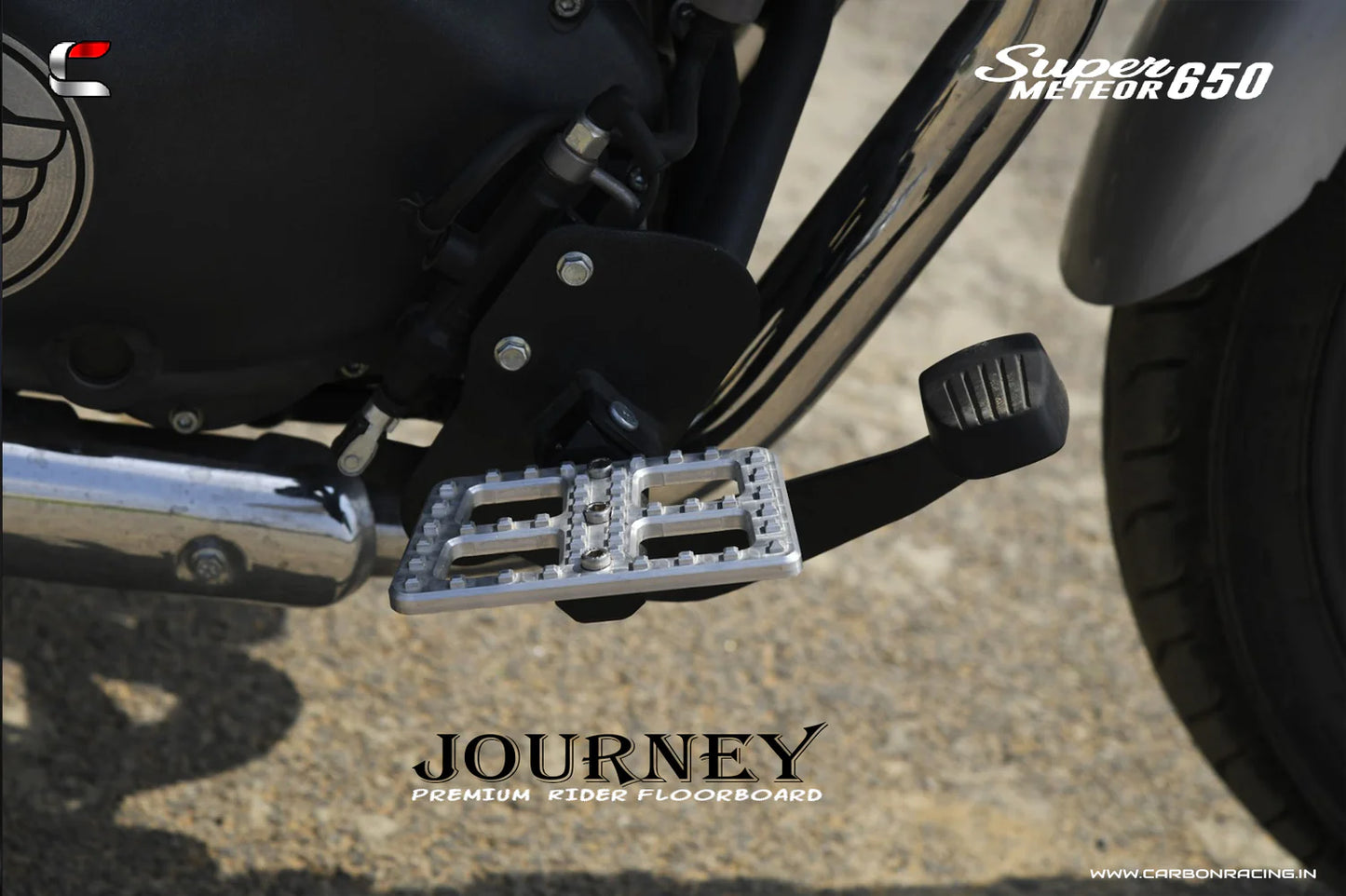 "JOURNEY" Premium Aluminium Floorboard - Super Meteor 650