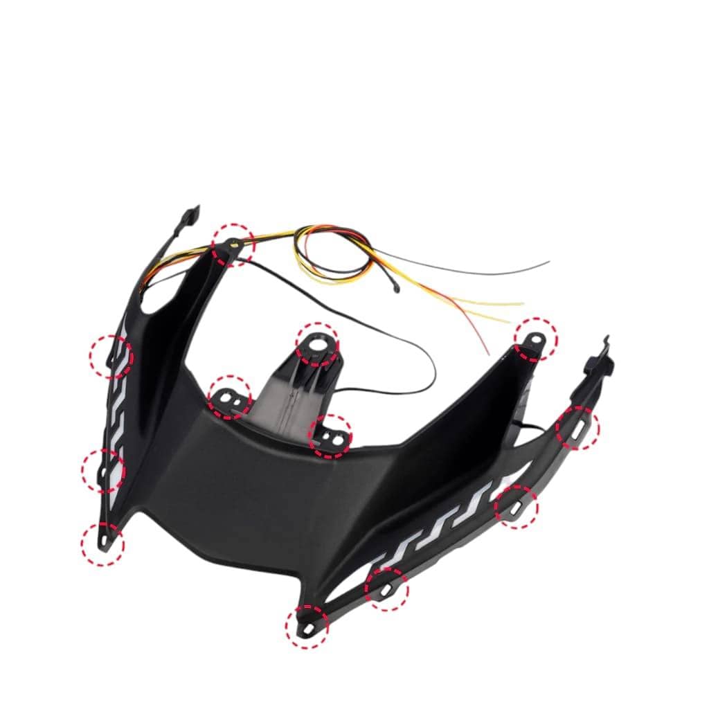 YAMAHA AEROX UNDER TAIL LAMP RGB AEROX SHARKPOWER