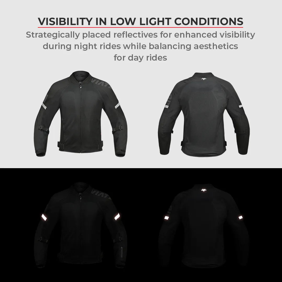 FENDER – URBAN MESH RIDING JACKET with base layer
