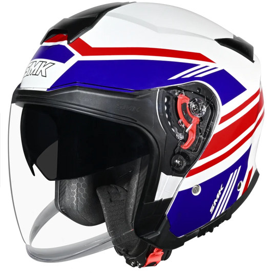 SMK GTJ RAMBLER GL153 White Blue Red