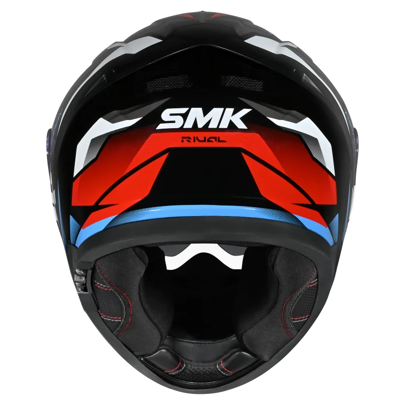 SMK Typhoon Rival(GL213)  Gloss black white Red