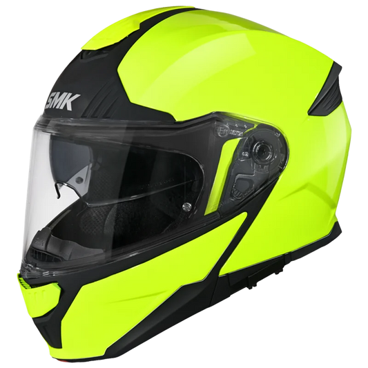 SMK Gullwing Gloss HI Viz Neon (HV 400) Helmet