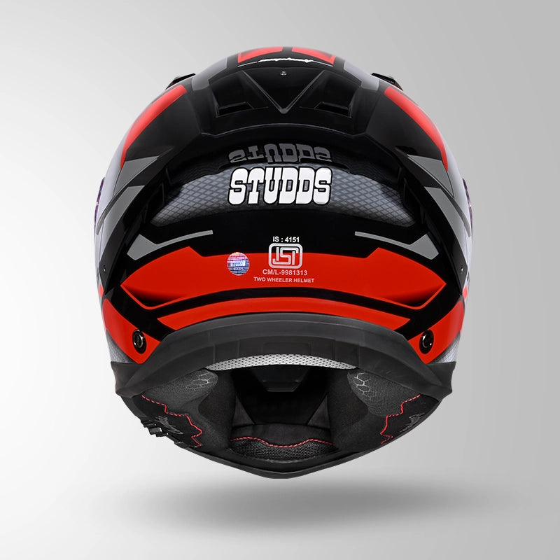 HELIOS D1 ASPHALT MATT BLACK / GREY & RED