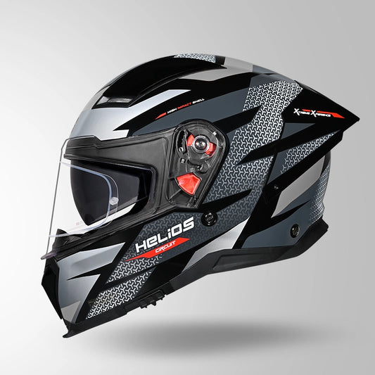 HELIOS D2 CIRCUIT DECOR BLACK & GREY glossy