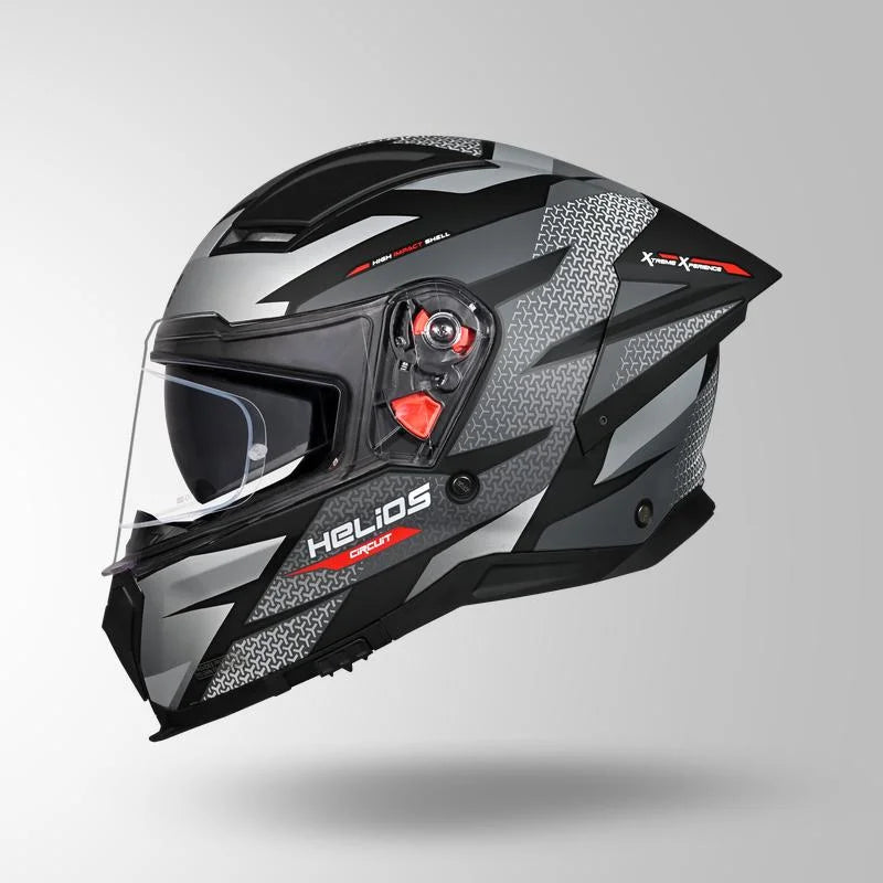 HELIOS D2 CIRCUIT MATT DECOR BLACK & GREY