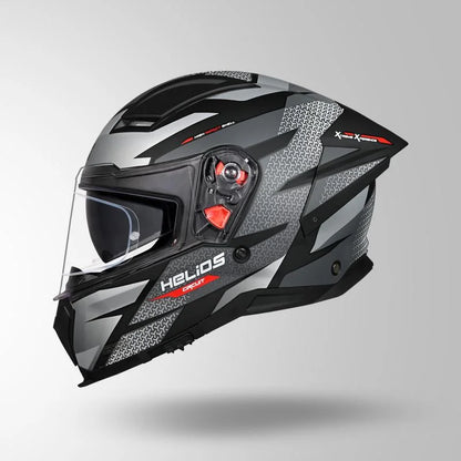 HELIOS D2 CIRCUIT MATT DECOR BLACK & GREY
