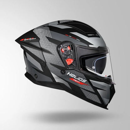 HELIOS D2 CIRCUIT MATT DECOR BLACK & GREY