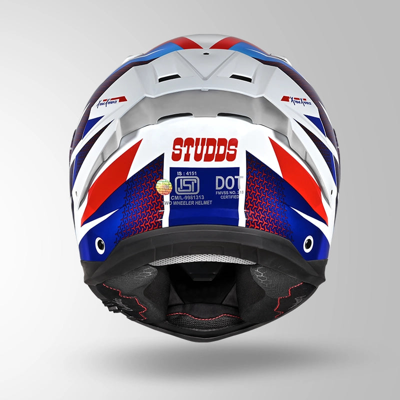 HELIOS D2 CIRCUIT DECOR WHITE & BLUE