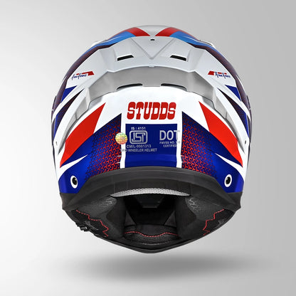HELIOS D2 CIRCUIT DECOR WHITE & BLUE