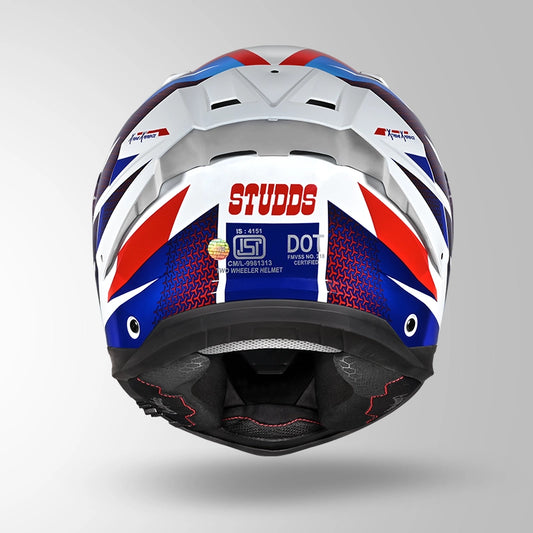 HELIOS D2 CIRCUIT DECOR WHITE & BLUE