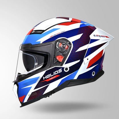 HELIOS D2 CIRCUIT DECOR WHITE & BLUE