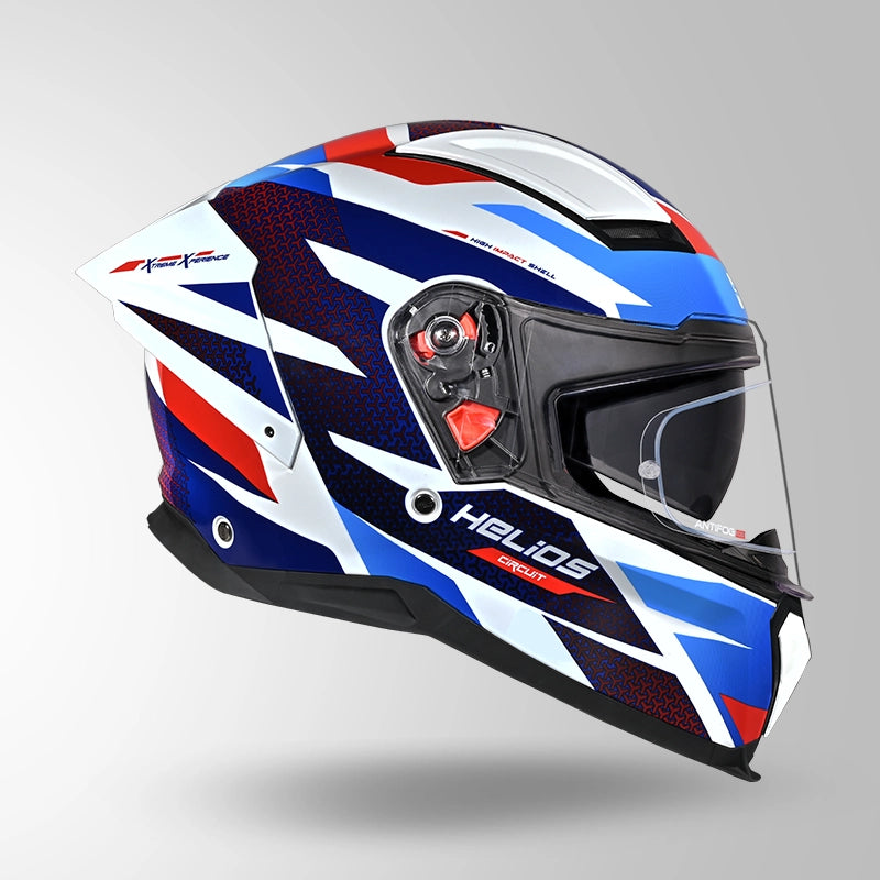 HELIOS D2 CIRCUIT DECOR WHITE & BLUE