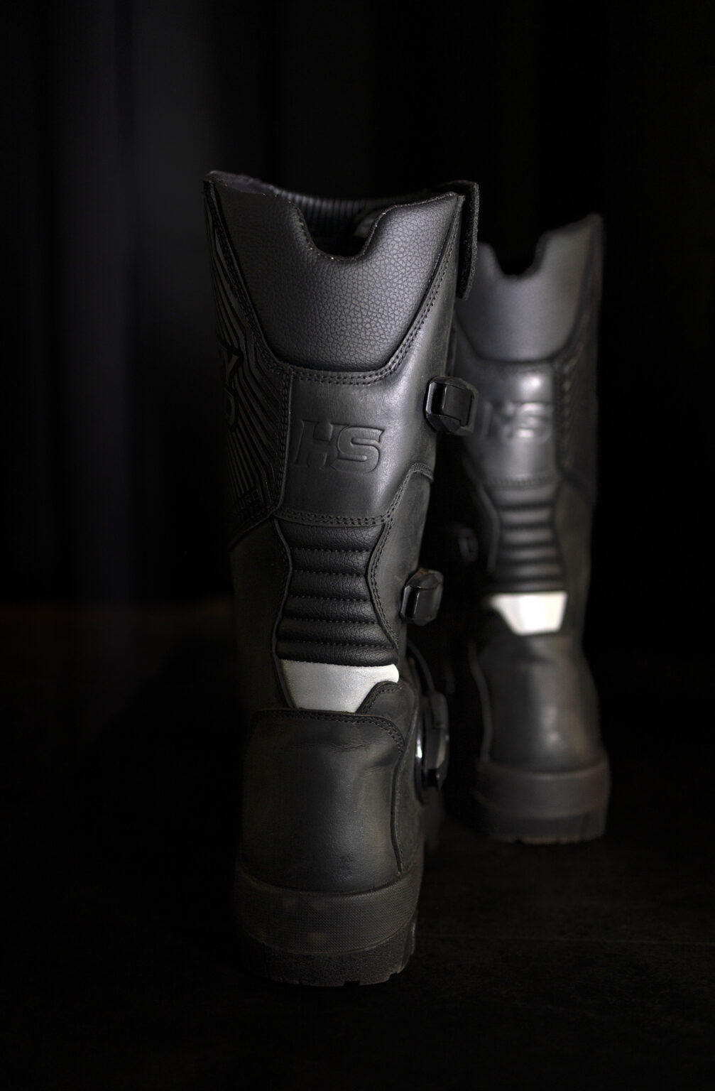 Happy Speed VALOR Adventure Riding Boots – Stealth Black