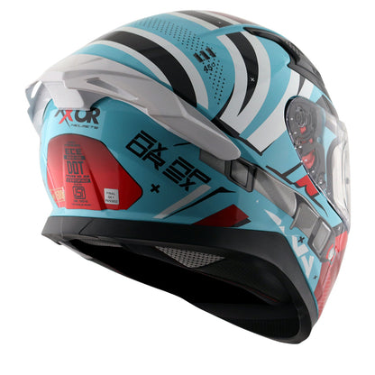 Apex Hex2 Helmet Hex Blue Red