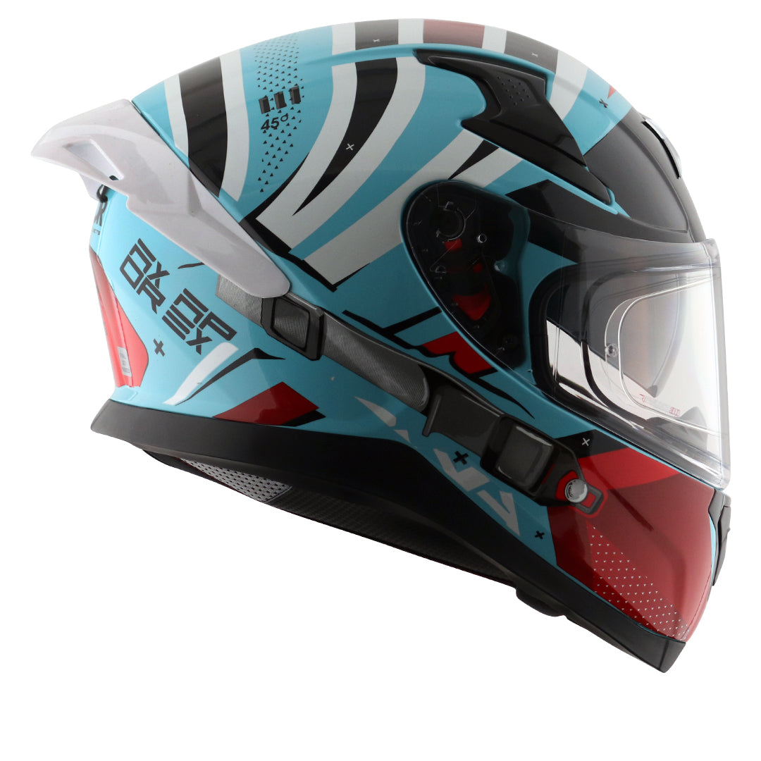 Apex Hex2 Helmet Hex Blue Red
