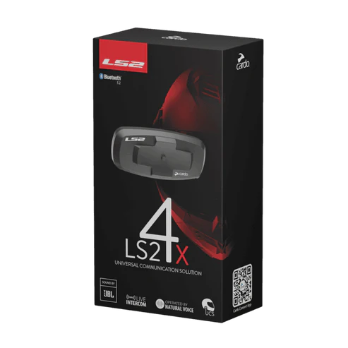 LS2 INTERCOM 4X UCS MOTORCYCLE BLUETOOTH COMMUNICATION SYSTEM
