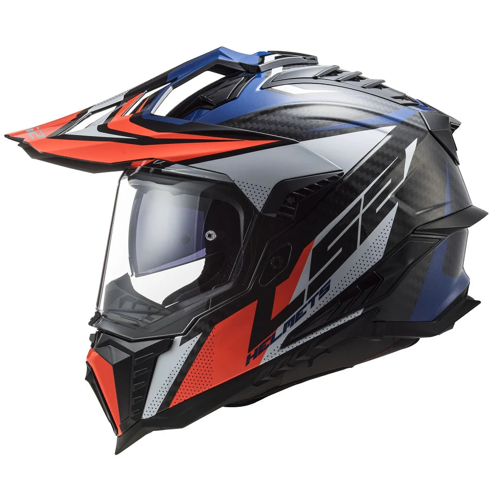 MX701 EXPLORER CARBON FOCUS GLOSS - Blue White Red