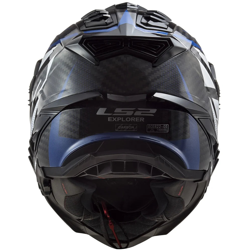 MX701 EXPLORER CARBON FOCUS GLOSS - Blue White Red