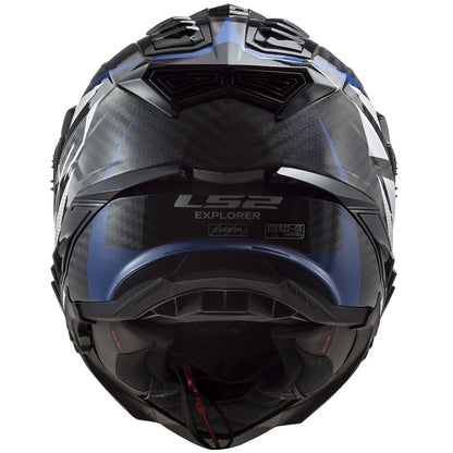 MX701 EXPLORER CARBON FOCUS GLOSS - Blue White Red
