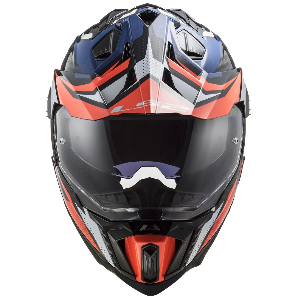 MX701 EXPLORER CARBON FOCUS GLOSS - Blue White Red