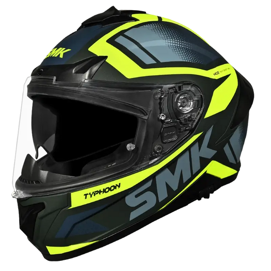 SMK Typhoon Thorn Matt (MA848) - Matt Green Yellow