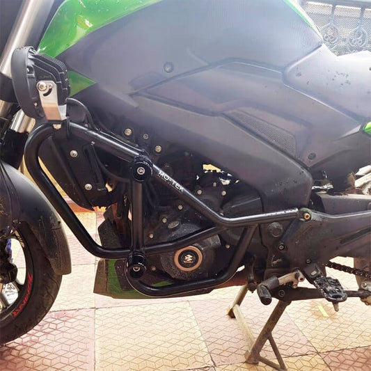MOTEK CRASH GUARD WITH SLIDERS -BAJAJ DOMINAR 250/400