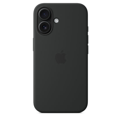 iPhone 16 Silicone Case with MagSafe – Black