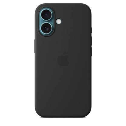 iPhone 16 Silicone Case with MagSafe – Black