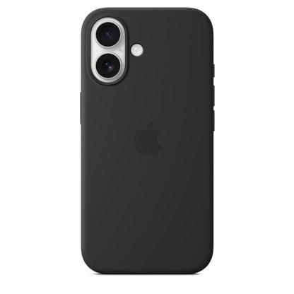 iPhone 16 Silicone Case with MagSafe – Black