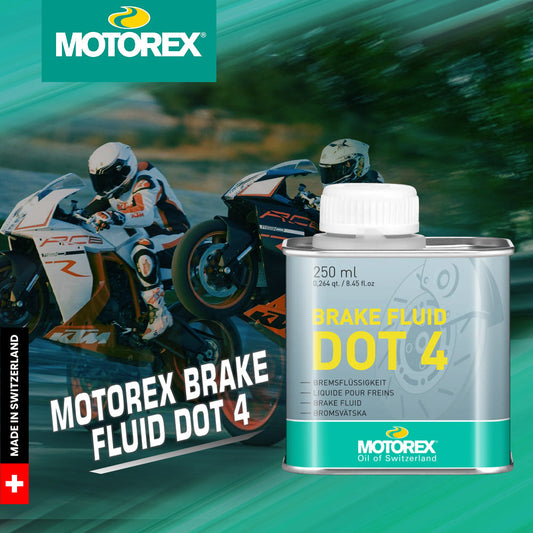 Motorex Brake Fluid DOT 4 (250ml)