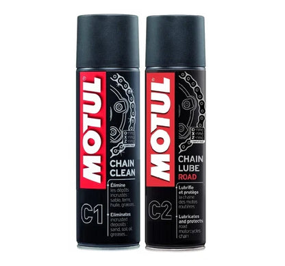 Motul C1 C2 Chain Maintenance Kit (400 ml +400 ml) - MOTUL