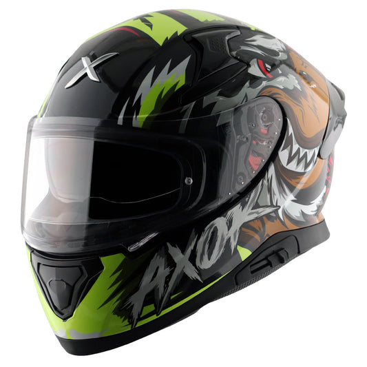 Apex Falcon Helmet BLACK NEON YELLOW