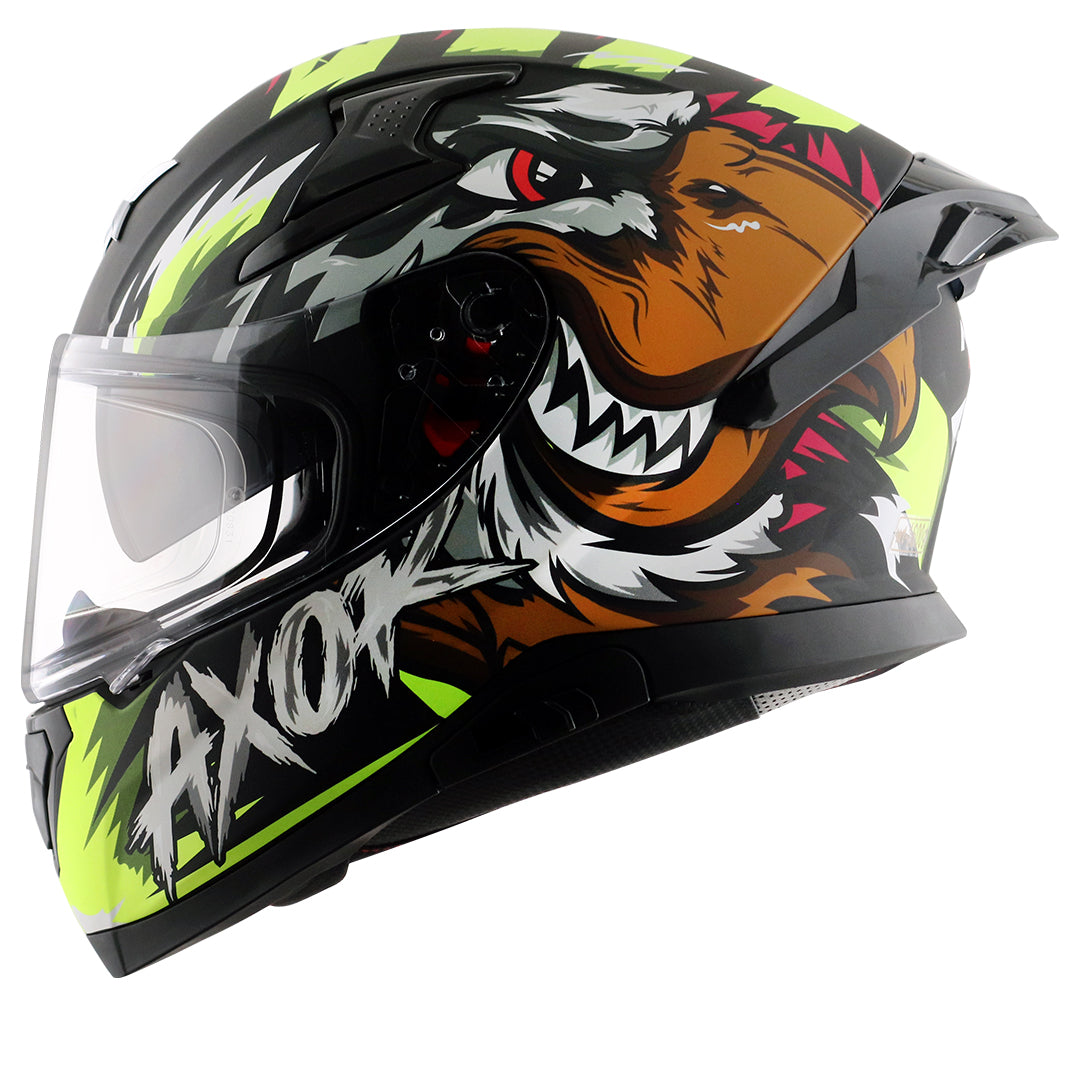 Apex Falcon Helmet BLACK NEON YELLOW